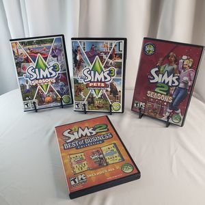 Sims Lot of 4 Season 2 and Season 3 preowned